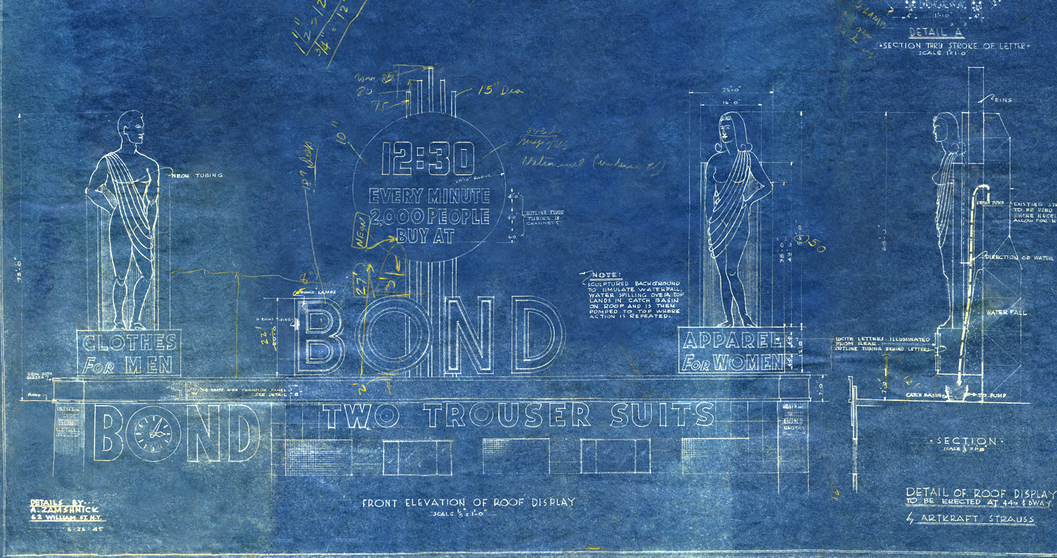 Bond Statue Blueprints